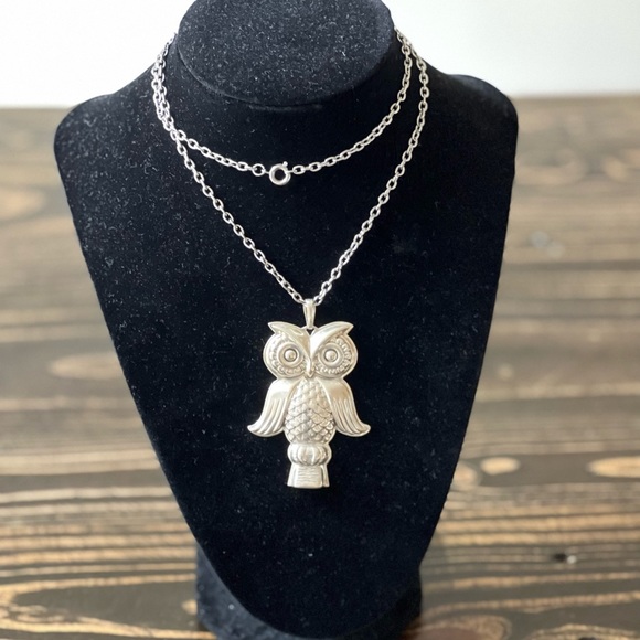 Reed & Barton Jewelry - Vintage Reed & Barton Owl Whistle